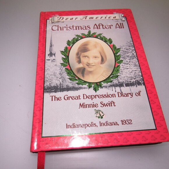 Dear America Christmas After All Minnie Swift Diary Great Depression Hardcover - Picture 1 of 4